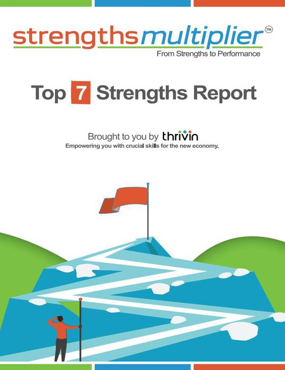 The StrengthsMultiplier Top 7 Strengths Report cover